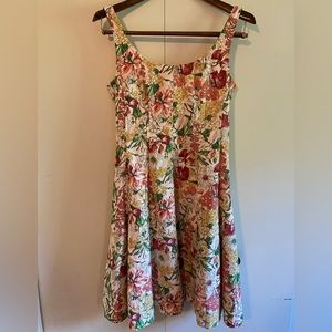 Women’s Floral Established 1962 MIDI Dress